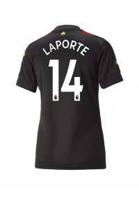 Manchester City Aymeric Laporte #14 Voetbaltruitje Uit tenue Dames 2022-23 Korte Mouw